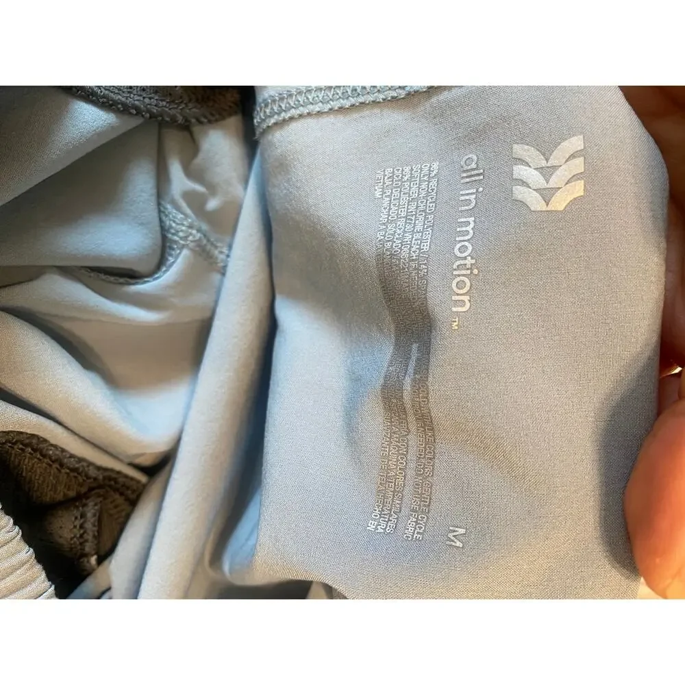 All in Motion Men’s Light Blue Medium Shorts unlined